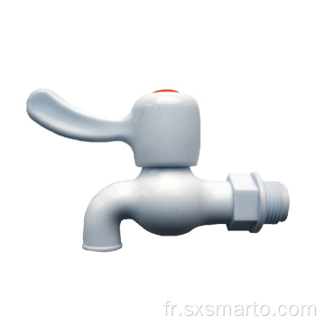 Robinet de robinet d&#39;eau en PVC Robinet en plastique